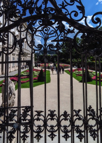 Mirabell Gardens in Salzburg
